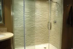 Textured Shower Glass