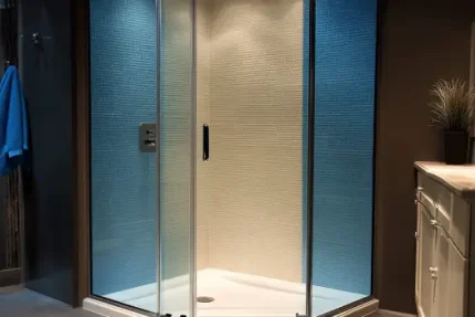 Tinted Shower Glass