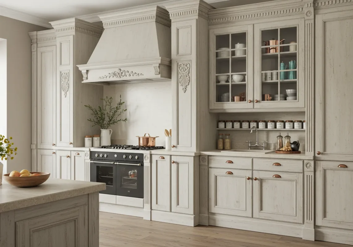 French Kitchen Cabinets
