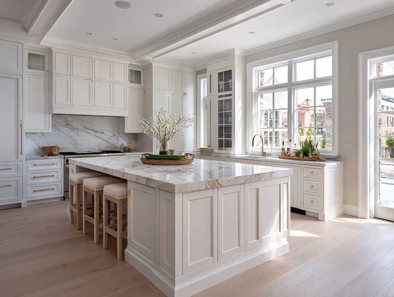 Shaker kitchen cabinets