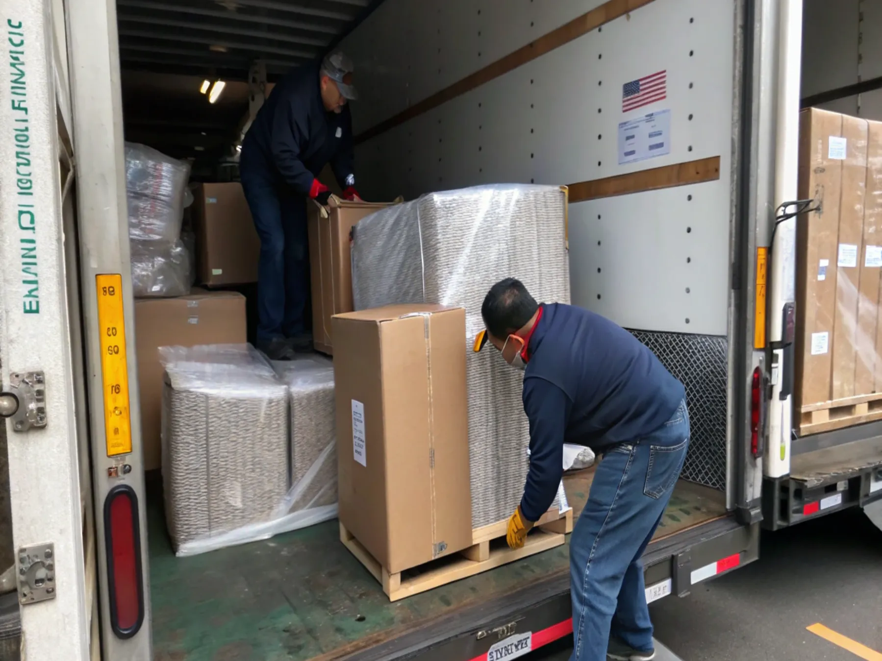 arrange secure packaging and logistics