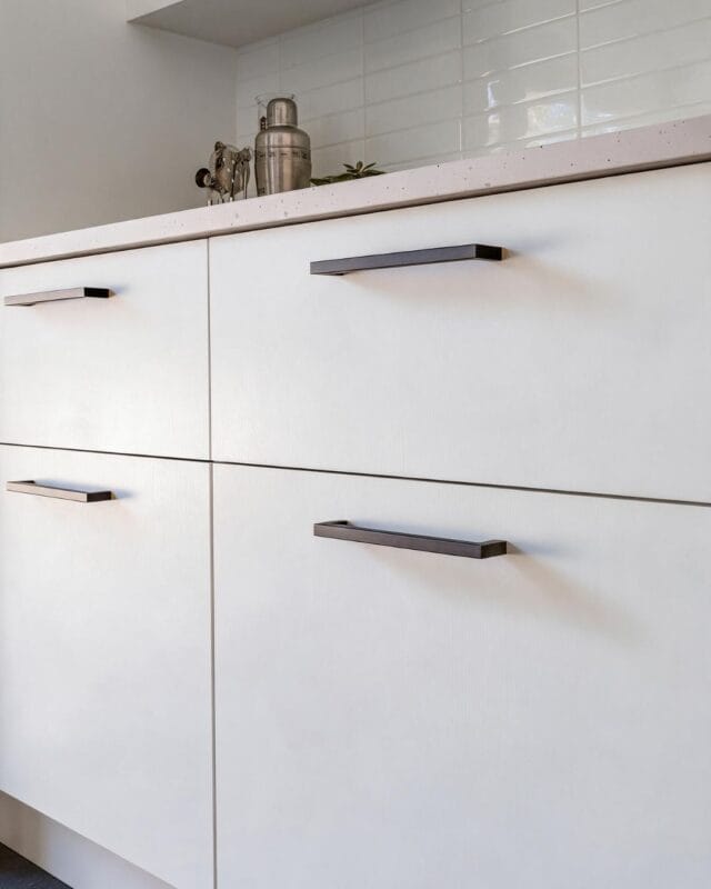 slab door kitchen cabinet design