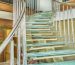 Stainless Steel And Glass Staircase