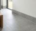 skirting tile seamless match in a modern living room