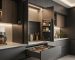 smart kitchen cabinet with intelligent storage idea