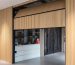 wood look garage door design