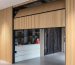 wood look garage door design